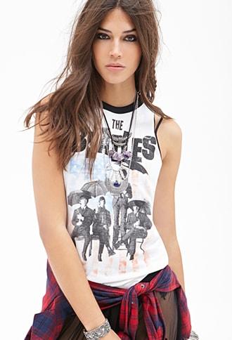 Forever21 The Beatles&trade; Muscle Tee