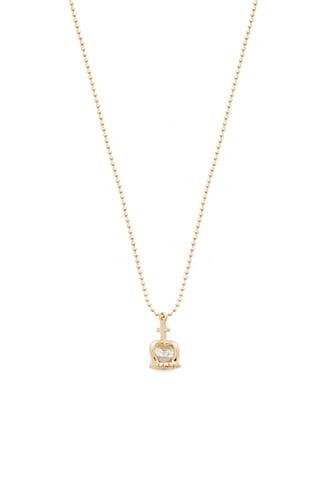 Forever21 Crown Charm Necklace