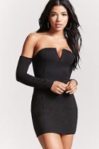 Forever21 Off-the-shoulder V-wire Dress
