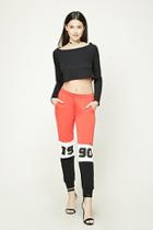 Forever21 1990 Colorblocked Sweatpants