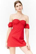Forever21 Off-the-shoulder Sweetheart Dress