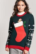 Forever21 Stocking Holiday Sweater