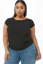 Forever21 Plus Size Gathered Crepe Top