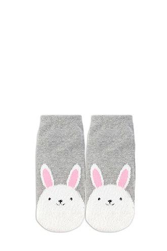 Forever21 Bunny Graphic Ankle Socks