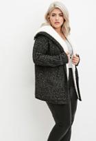 Forever21 Plus Plush Cable Knit Cardigan