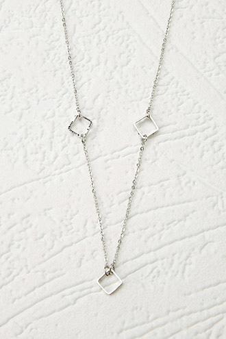 Forever21 Triangle-charmed Necklace