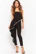 Forever21 Strapless Ruffle Jumpsuit