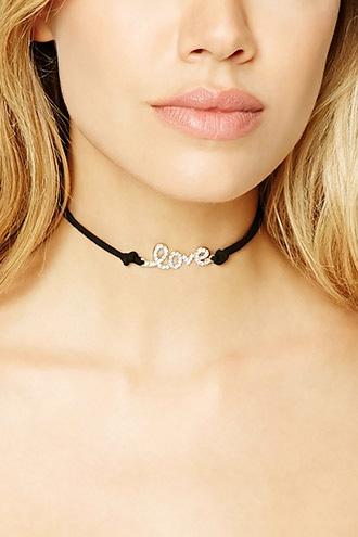 Forever21 Love Choker Set