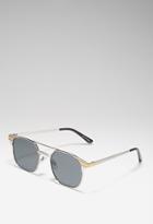 Forever21 Spitfire Lo Fi Sunglasses (silver/gold)