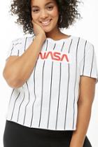 Forever21 Plus Size Striped Nasa Top