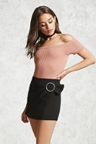 Forever21 Mini Wrap Skirt