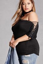 Forever21 Plus Size One-shoulder Top