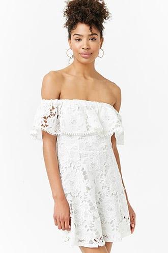 Forever21 Crochet Mini Dress