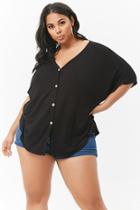Forever21 Plus Size Button-front Top