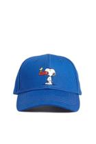 Forever21 Men Snoopy & Woodstock Graphic Snapback Hat