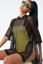 Forever21 Active Mesh Swim Cover-up