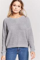 Forever21 Dolman Ribbed Knit Sweater