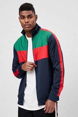 Forever21 Rebel Minds Colorblock Track Jacket
