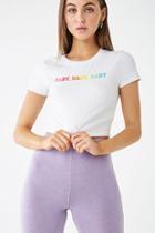 Forever21 Baby Graphic Cropped Tee