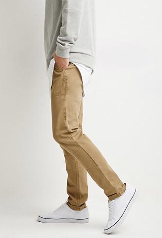 21 Men Paneled Utility Pants