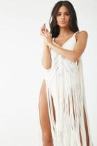 Forever21 Fringe Swim Cover-up Tunic