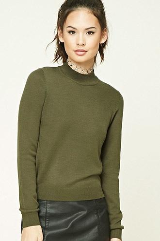 Forever21 Mock Neck Sweater