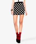 Polka Dot Bodycon Skirt
