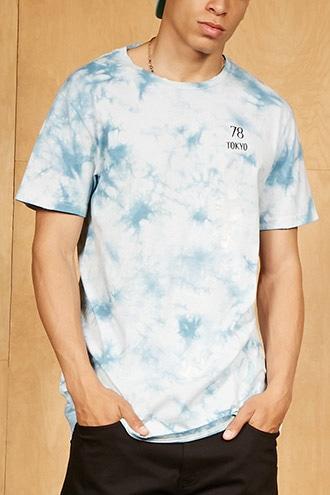 Forever21 Cohesive & Co. Crystal Dye Tee