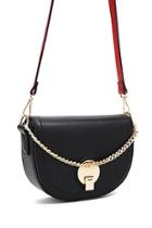 Forever21 Faux Leather Half-moon Crossbody