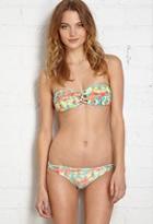 Forever21 Tie Dye Macram Bikini Bottom