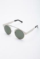 Forever21 Spitfire Intergalactic Sunglasses (silver/black)