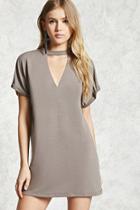 Forever21 Cutout Mini T-shirt Dress