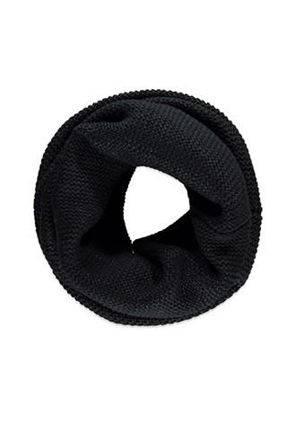 Forever21 Ribbed Tube Scarf (black)