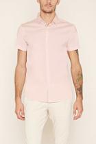 Forever21 Buttoned Cotton-blend Shirt