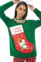 Forever21 Christmas Stocking Sweater