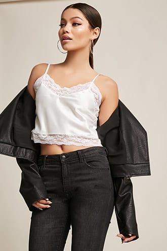 Forever21 Kikiriki Lace Cami Top