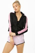 Forever21 Active Striped-trim Track Jacket