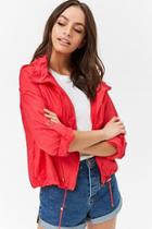 Forever21 Nylon Zip-front Windbreaker