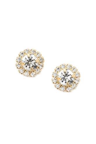 Forever21 Cz Halo Stud Earrings