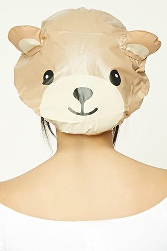 Forever21 Bear Print Shower Cap