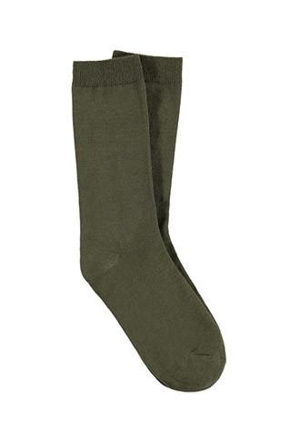 21 Men Classic Crew Socks (olive)