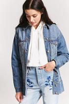 Forever21 Denim Button-front Jacket