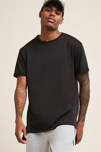 Forever21 Anti High-low Longline Tee