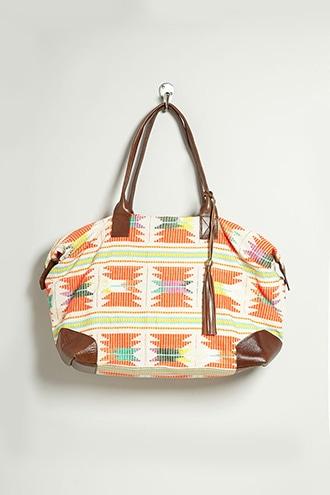 Forever21 Raj L.a. Southwestern Print Bag
