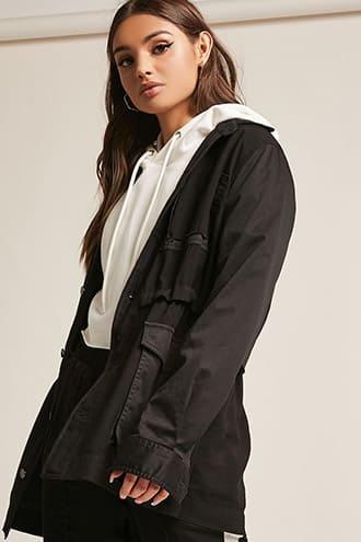 Forever21 Reworked Cargo Jacket