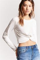 Forever21 Relaxed Twist-hem Crop Top