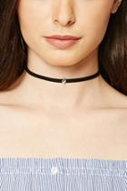 Forever21 Faux Suede Cactus Choker