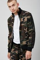 Forever21 Camo Print Track Jacket