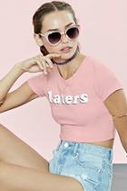 Forever21 Laters Crop Top