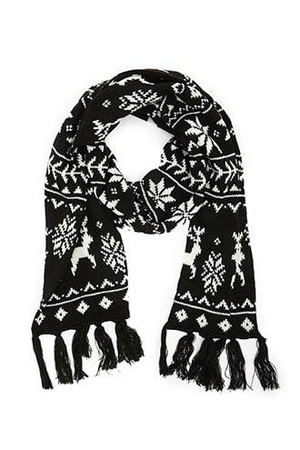 Forever21 Fair Isle Print Scarf